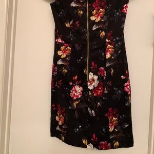 French connection floral pattern dress.